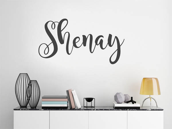 Wandtattoo Shenay in Handschrift