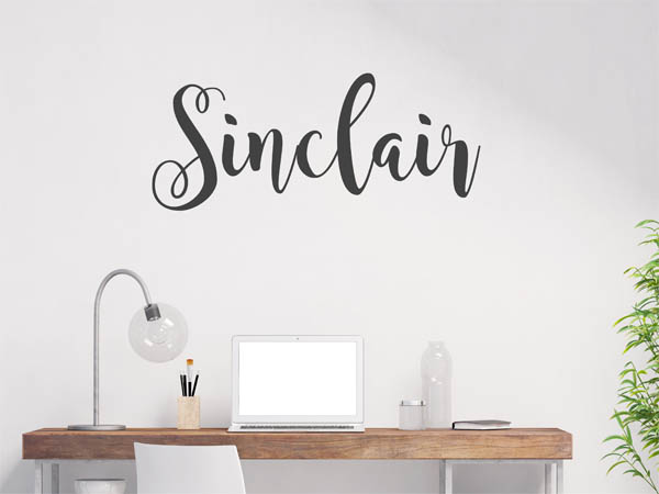 Wandtattoo Sinclair in Handschrift