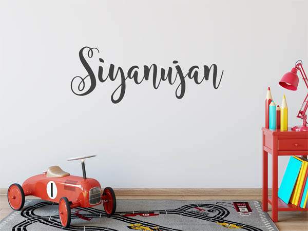 Wandtattoo Siyanujan in Handschrift