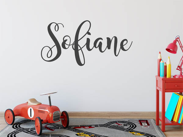 Wandtattoo Sofiane in Handschrift