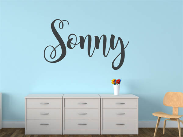 Wandtattoo Sonny in Handschrift