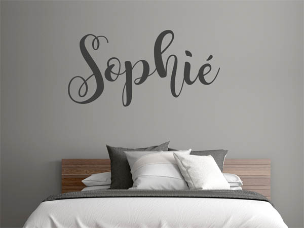 Wandtattoo Sophié in Handschrift
