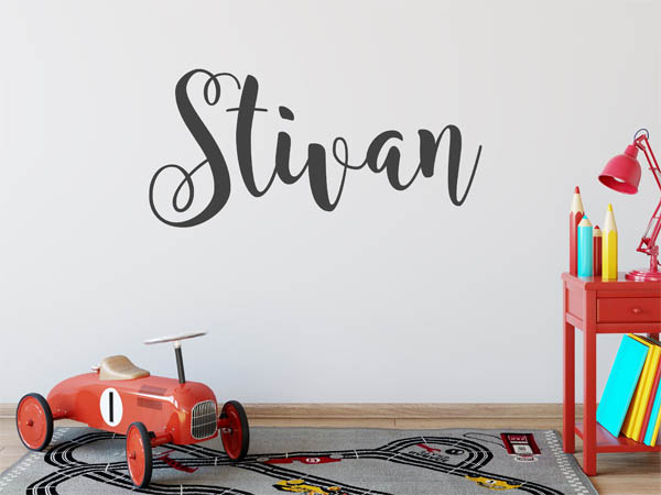 Wandtattoo Stivan in Handschrift