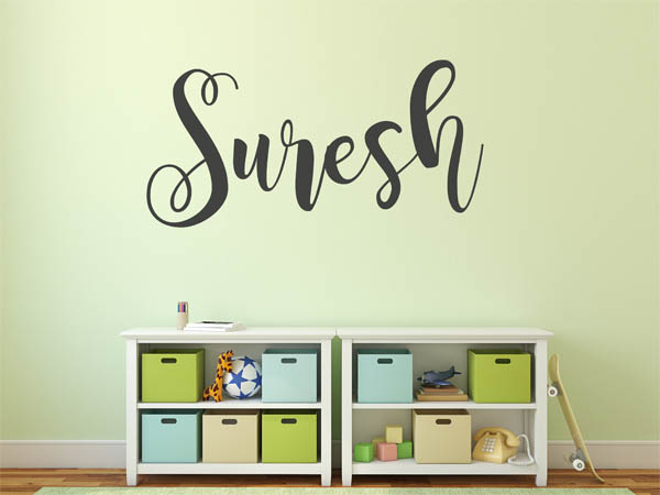 Wandtattoo Suresh in Handschrift