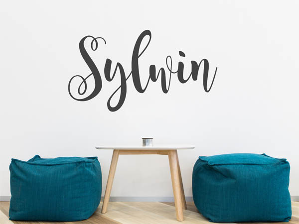 Wandtattoo Sylwin in Handschrift