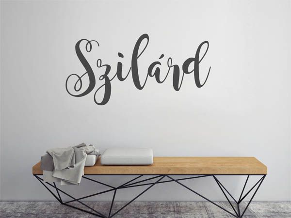 Wandtattoo Szilárd in Handschrift