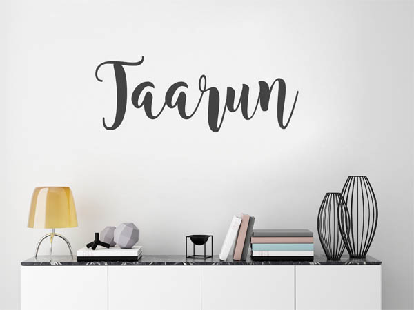 Wandtattoo Taarun in Handschrift