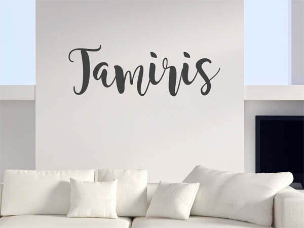 Wandtattoo Tamiris in Handschrift