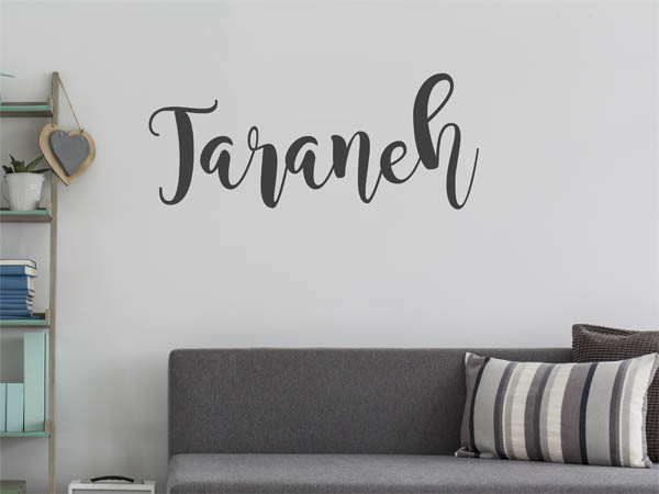 Wandtattoo Taraneh in Handschrift