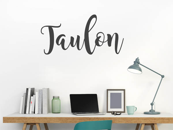 Wandtattoo Taulon in Handschrift
