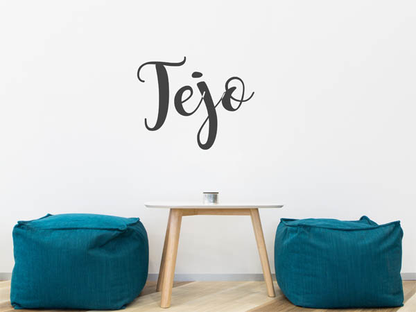 Wandtattoo Tejo in Handschrift
