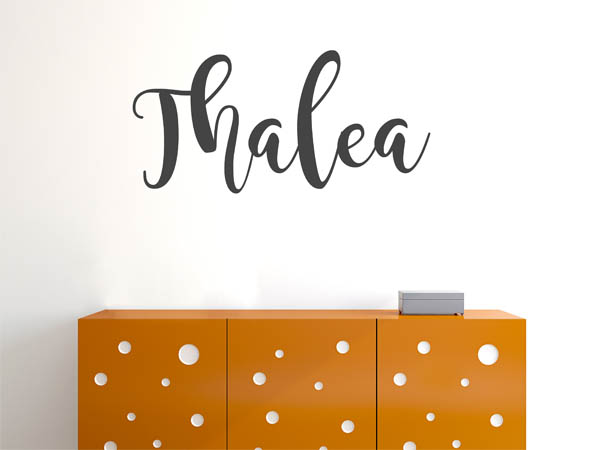 Wandtattoo Thalea in Handschrift