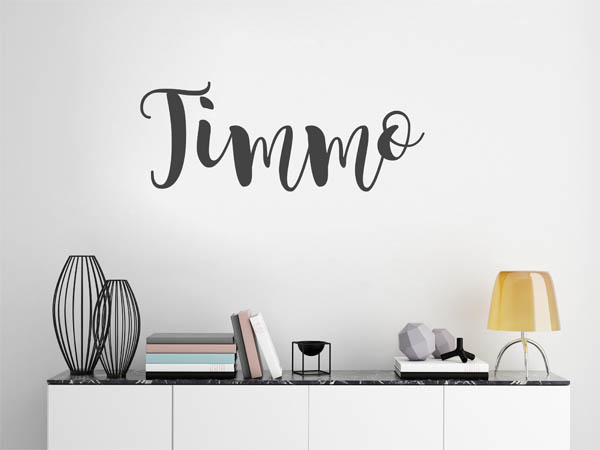 Wandtattoo Timmo in Handschrift