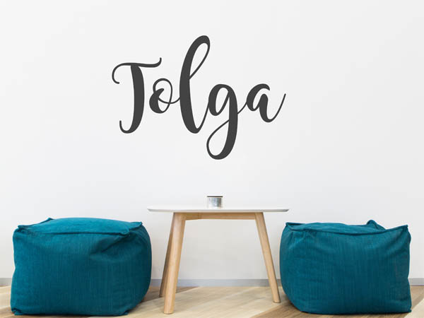 Wandtattoo Tolga in Handschrift