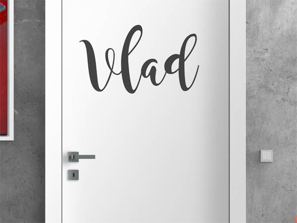 Wandtattoo Vlad in Handschrift