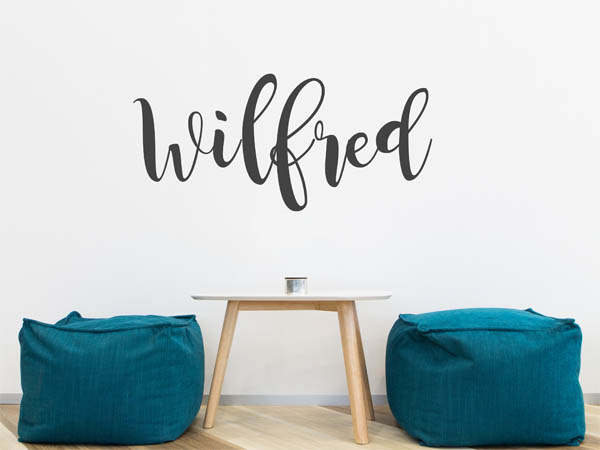 Wandtattoo Wilfred in Handschrift