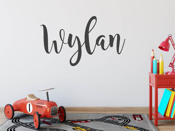 Wandtattoo Wylan in Handschrift