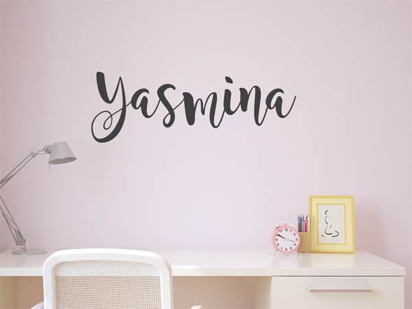Wandtattoo Yasmina in Handschrift