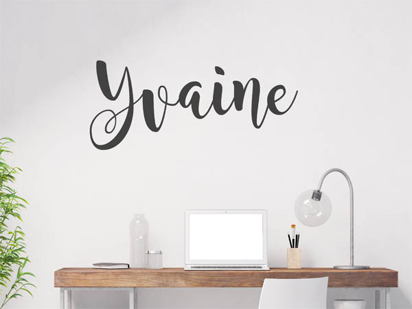 Wandtattoo Yvaine in Handschrift