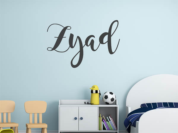 Wandtattoo Zyad in Handschrift