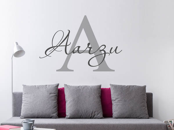 Wandtattoo Aarzu