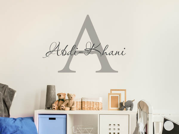 Wandtattoo Abdi-Khani