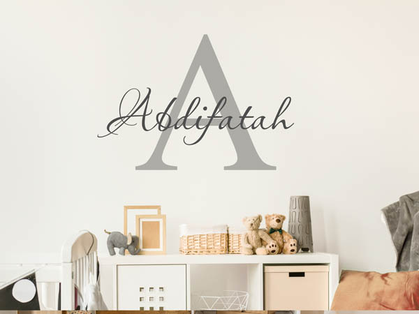 Wandtattoo Abdifatah