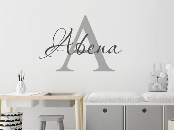 Wandtattoo Abena