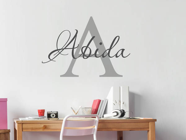 Wandtattoo Abida