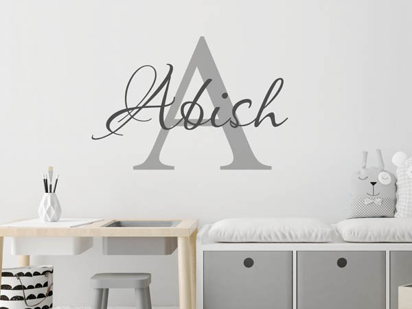 Wandtattoo Abish