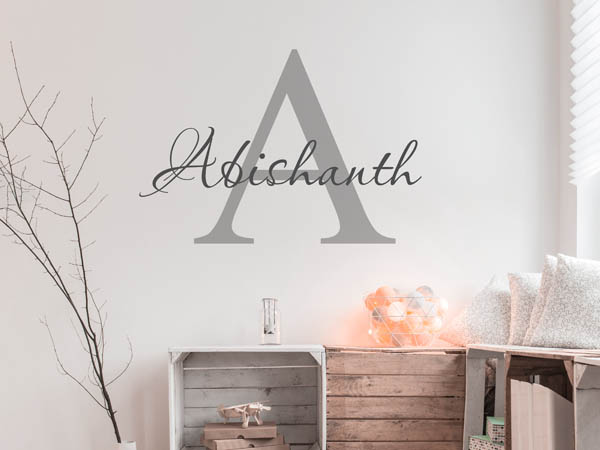 Wandtattoo Abishanth