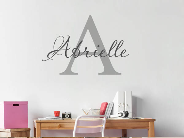 Wandtattoo Abrielle