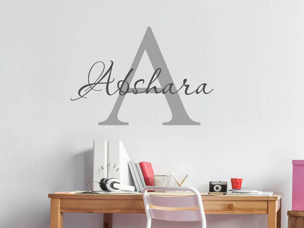 Wandtattoo Abshara