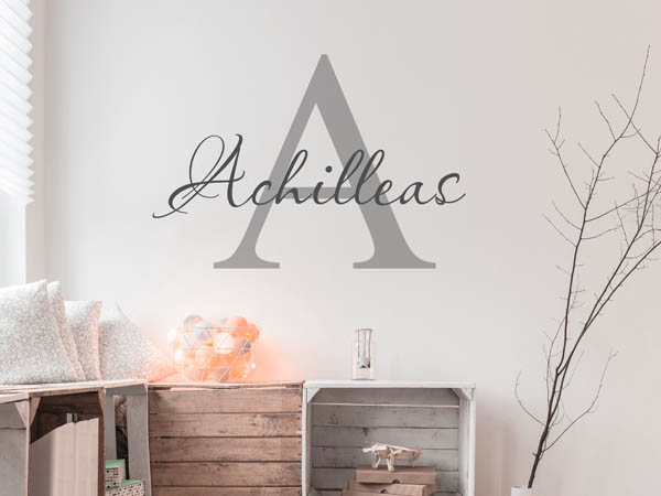 Wandtattoo Achilleas