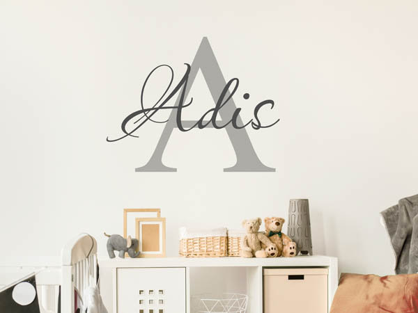 Wandtattoo Adis