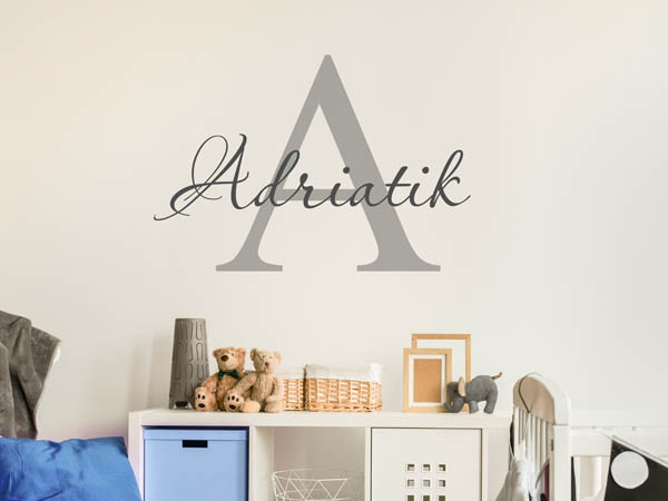 Wandtattoo Adriatik