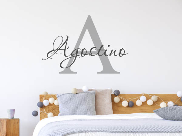Wandtattoo Agostino