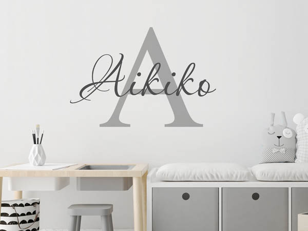 Wandtattoo Aikiko