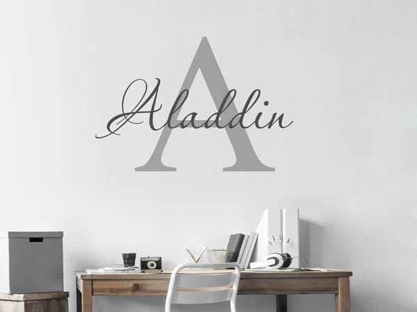 Wandtattoo Aladdin