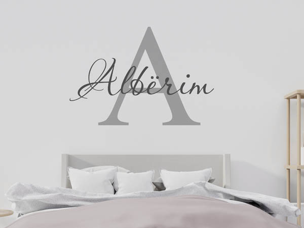 Wandtattoo Albërim
