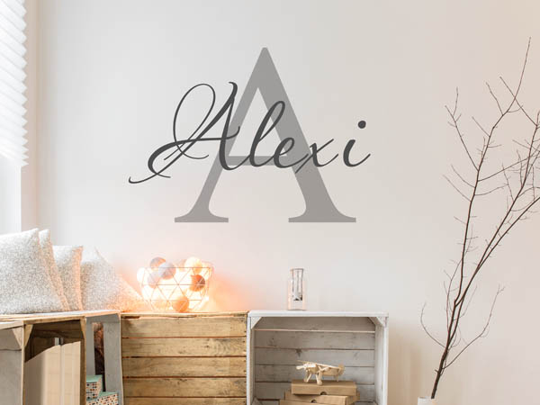 Wandtattoo Alexi