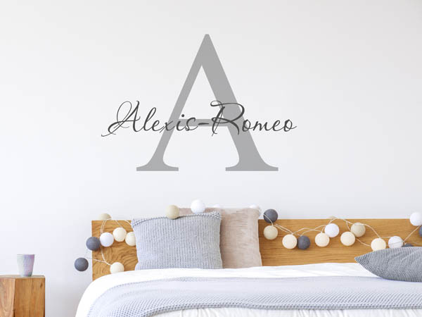 Wandtattoo Alexis-Romeo