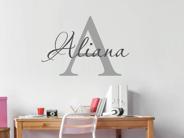 Wandtattoo Aliana