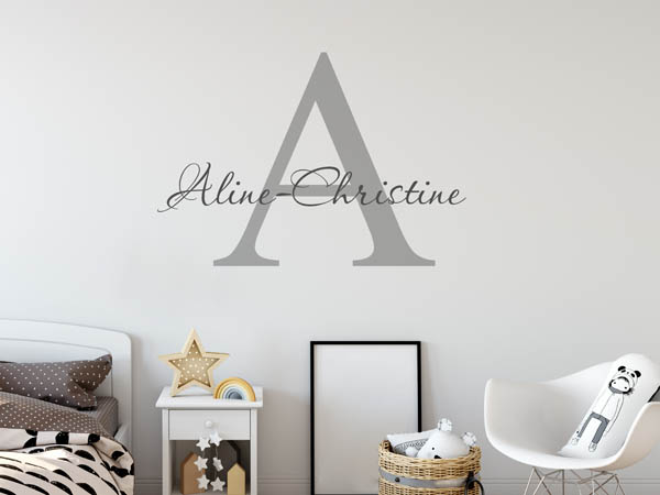 Wandtattoo Aline-Christine
