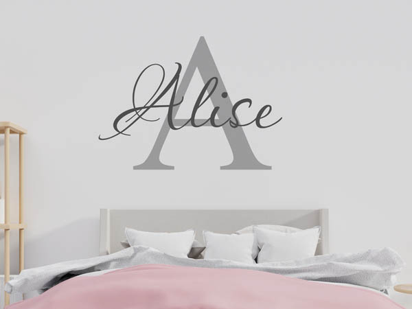 Wandtattoo Alise