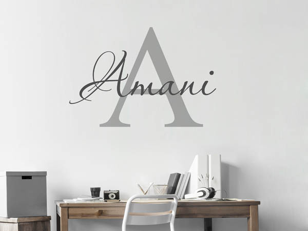 Wandtattoo Amani