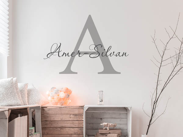 Wandtattoo Amer-Silvan