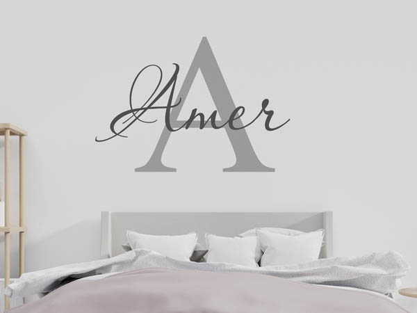 Wandtattoo Amer