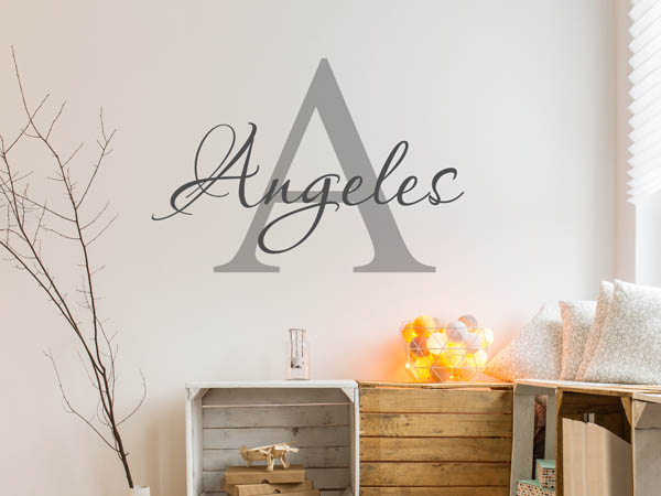 Wandtattoo Angeles