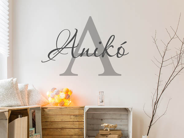 Wandtattoo Anikó